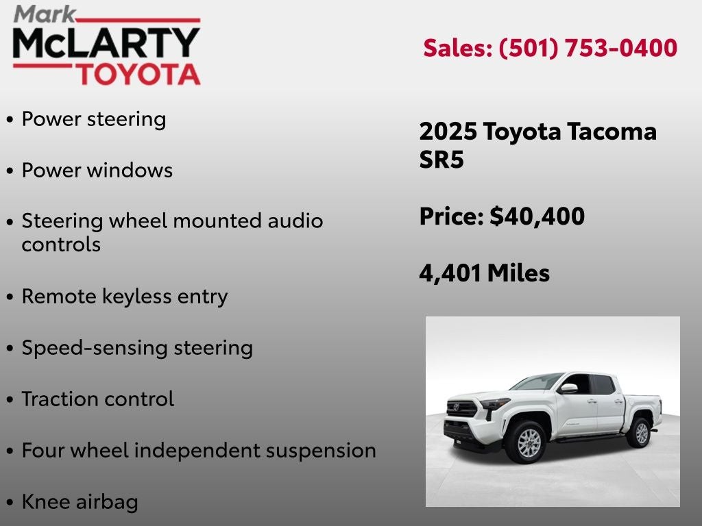 2025 Toyota Tacoma SR5