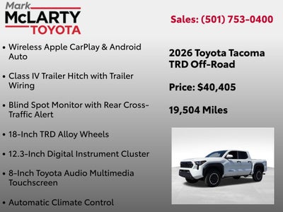 2026 Toyota Tacoma TRD Off-Road