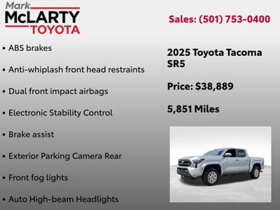 2025 Toyota Tacoma SR5