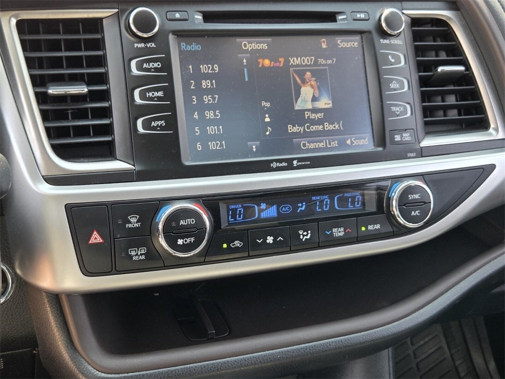 2015 Toyota HIGHLANDER XLE V6