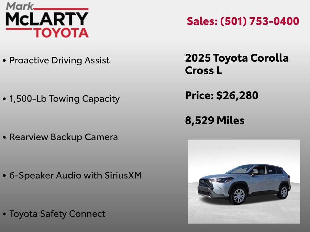 2025 Toyota Corolla Cross L