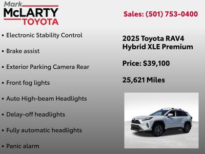 2025 Toyota RAV4 Hybrid XLE Premium