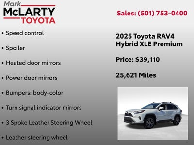 2025 Toyota RAV4 Hybrid XLE Premium