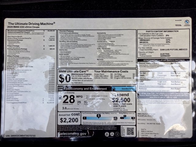 2026 BMW 2 Series 230i xDrive