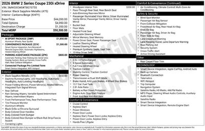 2026 BMW 2 Series 230i xDrive