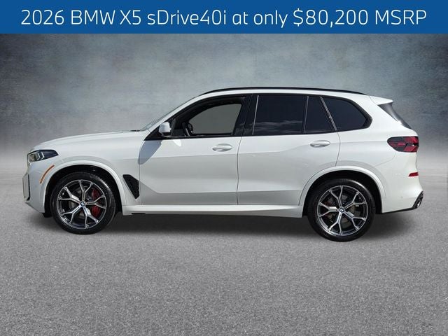 2026 BMW X5 sDrive40i