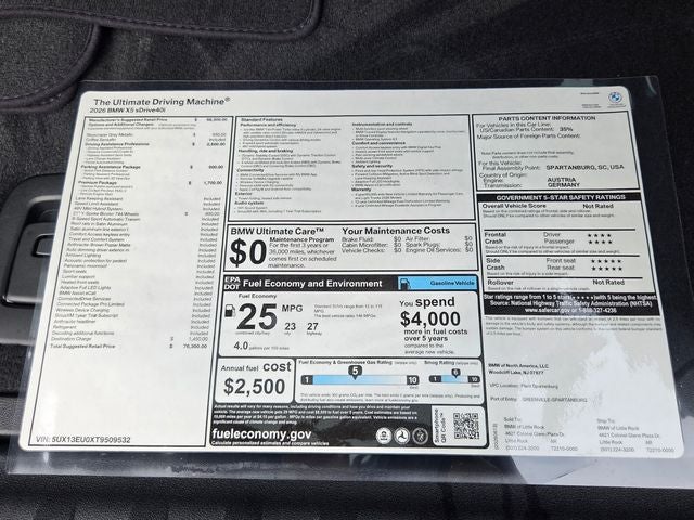 2026 BMW X5 sDrive40i