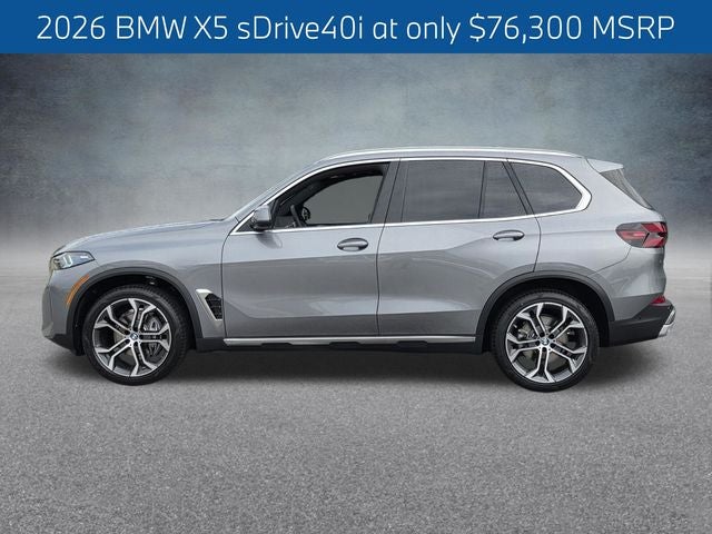 2026 BMW X5 sDrive40i