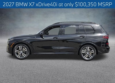 2027 BMW X7 xDrive40i