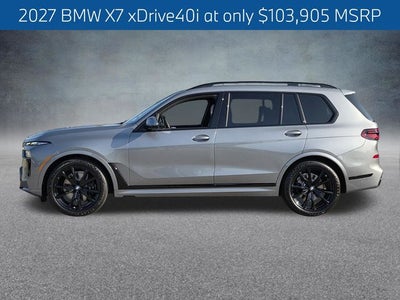 2027 BMW X7 xDrive40i