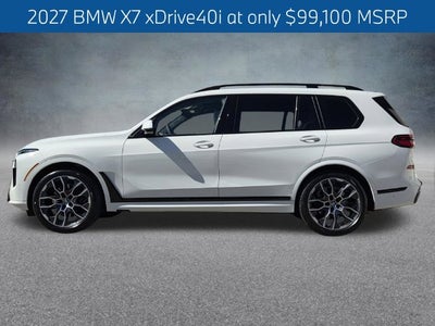 2027 BMW X7 xDrive40i