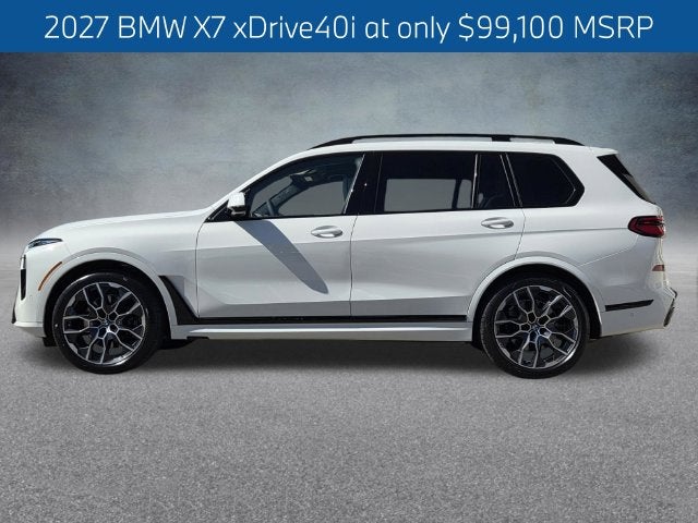2027 BMW X7 xDrive40i