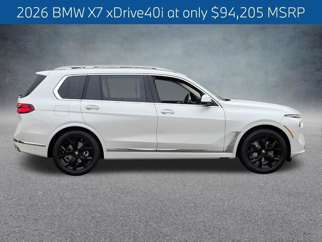 2026 BMW X7 xDrive40i