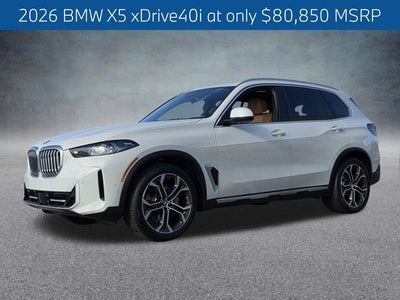 2026 BMW X5 xDrive40i