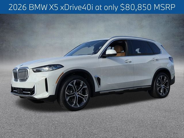 2026 BMW X5 xDrive40i