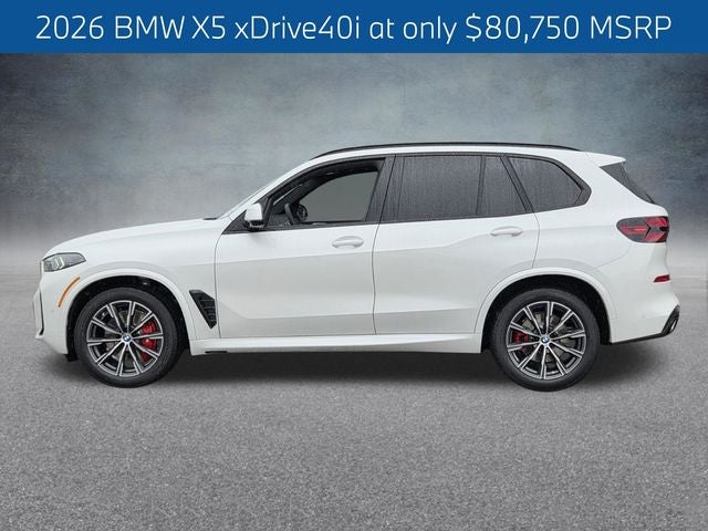 2026 BMW X5 xDrive40i
