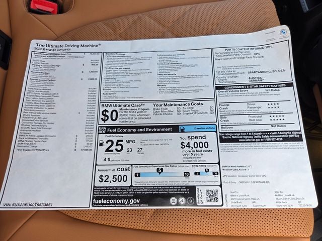 2026 BMW X5 xDrive40i