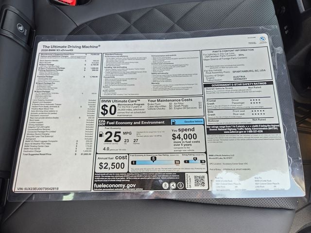 2026 BMW X5 xDrive40i