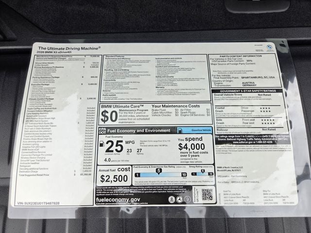 2026 BMW X5 xDrive40i