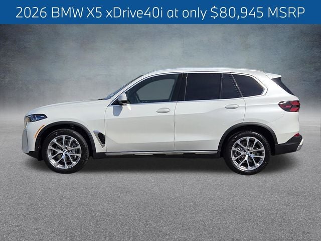 2026 BMW X5 xDrive40i