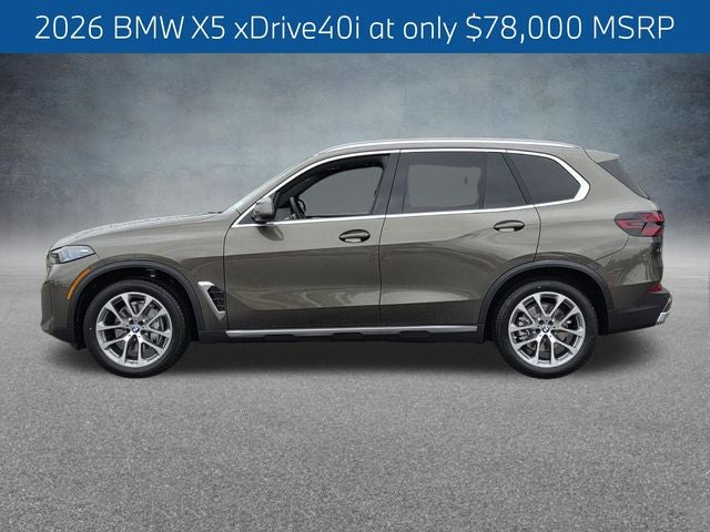 2026 BMW X5 xDrive40i