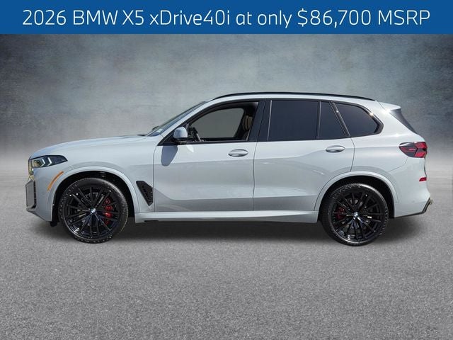 2026 BMW X5 xDrive40i