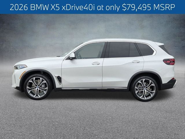 2026 BMW X5 xDrive40i