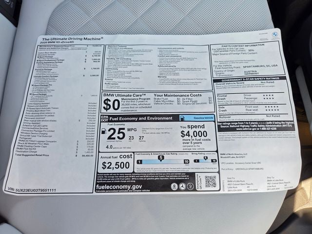 2026 BMW X5 xDrive40i