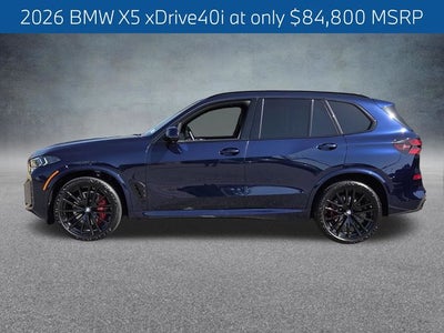 2026 BMW X5 xDrive40i M Sport