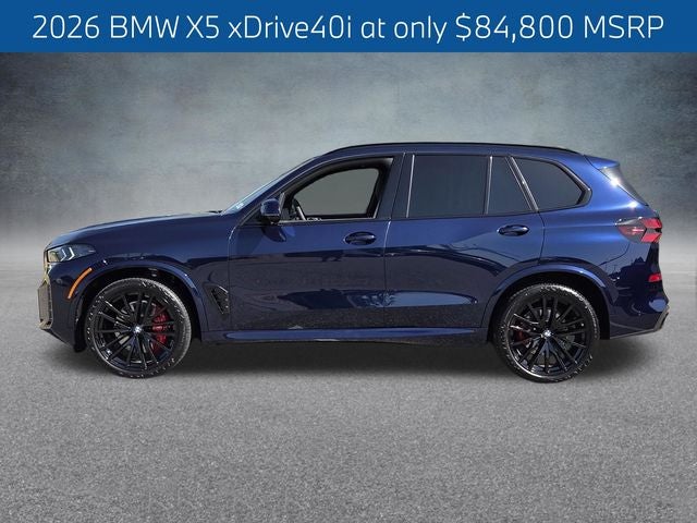 2026 BMW X5 xDrive40i M Sport