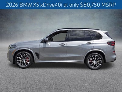 2026 BMW X5 xDrive40i