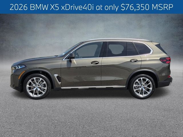 2026 BMW X5 xDrive40i