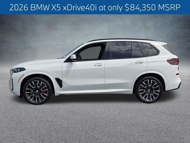 2026 BMW X5 xDrive40i