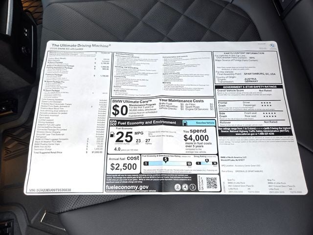2026 BMW X5 xDrive40i