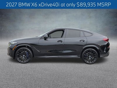 2027 BMW X6 xDrive40i