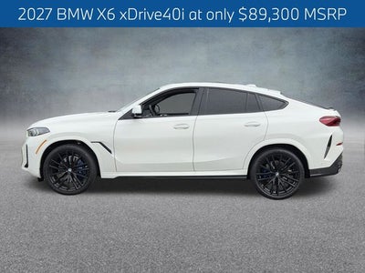 2027 BMW X6 xDrive40i