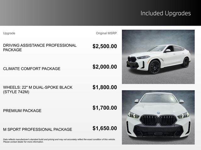 2027 BMW X6 xDrive40i