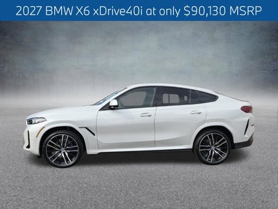 2027 BMW X6 xDrive40i