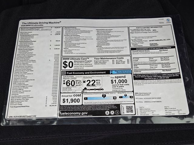 2026 BMW X5 xDrive50e