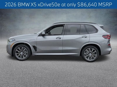 2026 BMW X5 xDrive50e