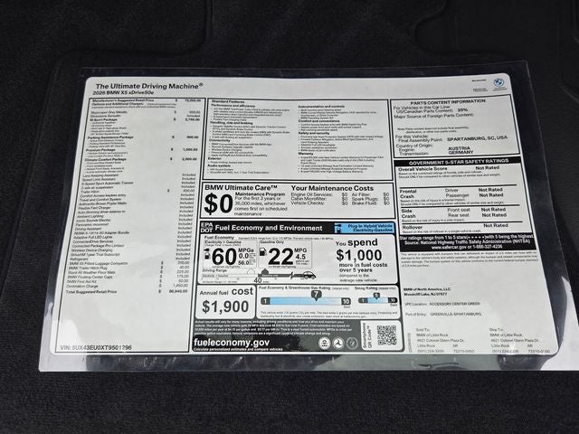 2026 BMW X5 xDrive50e