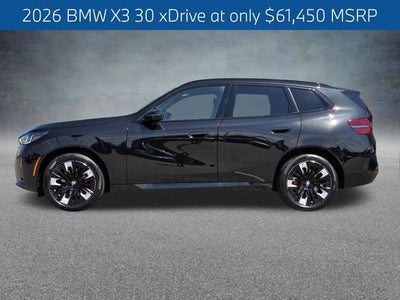 2026 BMW X3 30 xDrive