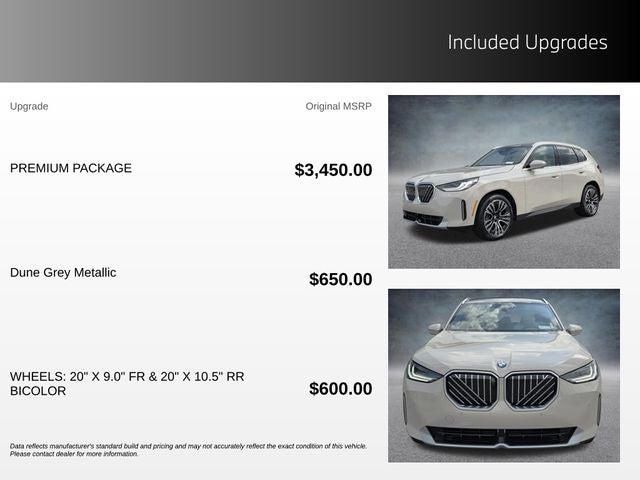 2026 BMW X3 30 xDrive