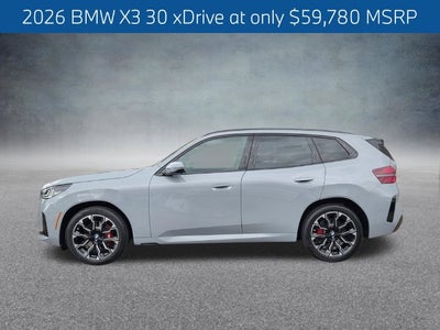 2026 BMW X3 30 xDrive