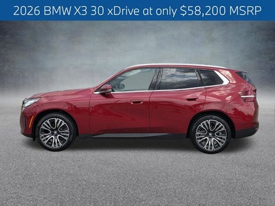 2026 BMW X3 30 xDrive