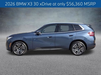 2026 BMW X3 30 xDrive