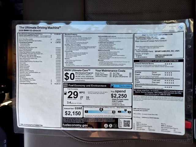 2026 BMW X3 30 xDrive