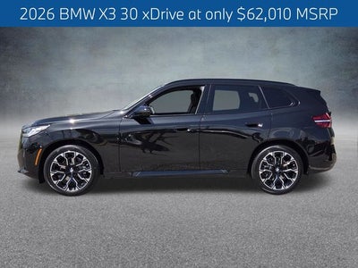 2026 BMW X3 30 xDrive