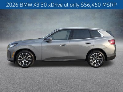2026 BMW X3 30 xDrive