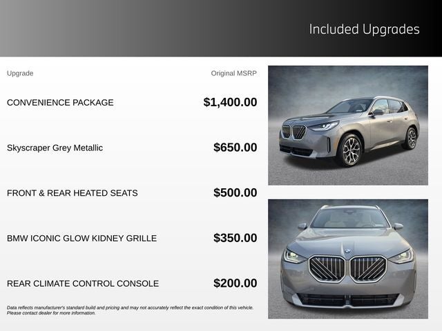 2026 BMW X3 30 xDrive